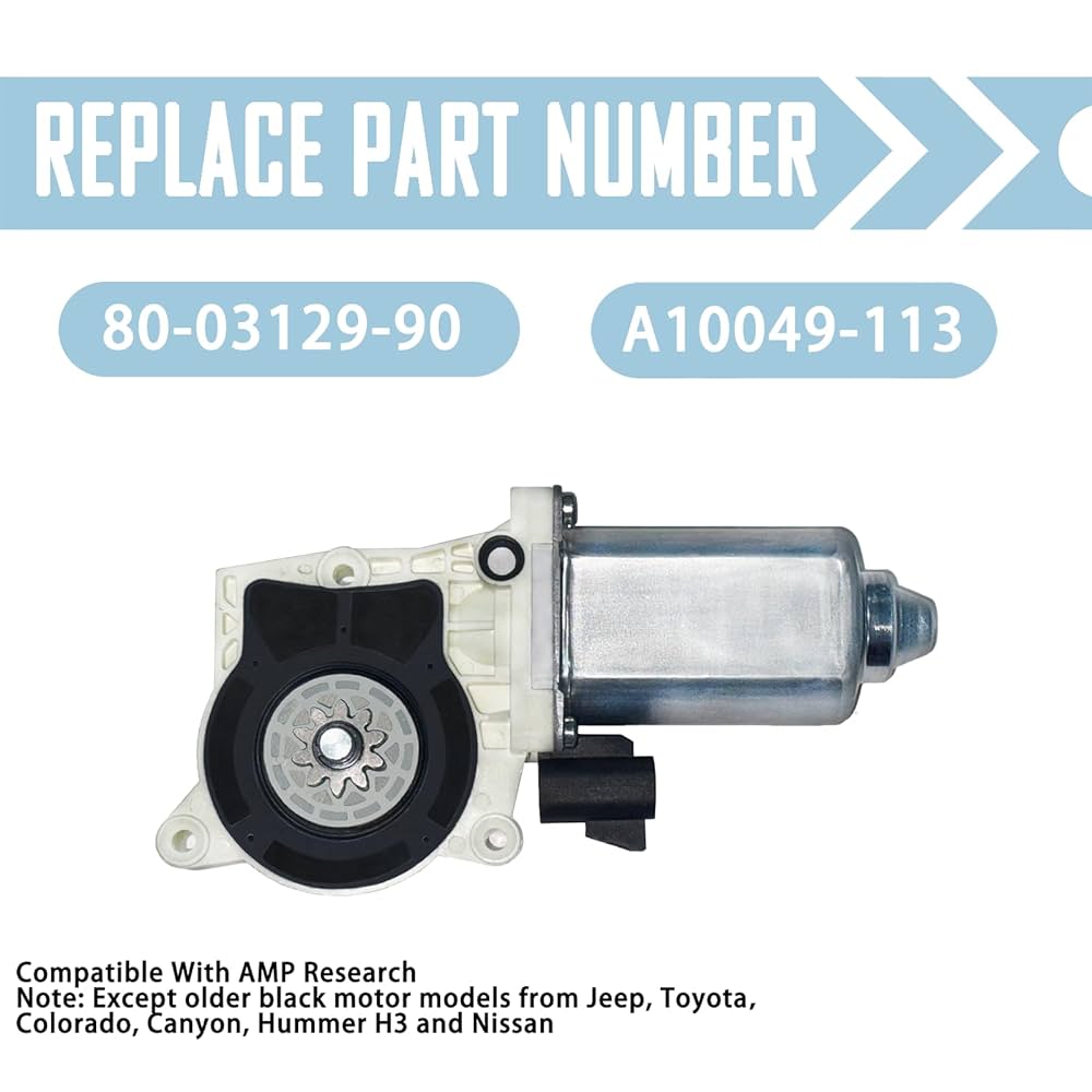 PaoPao Amazon.com: Power Step Running Board Motor Kit 80-03129-90